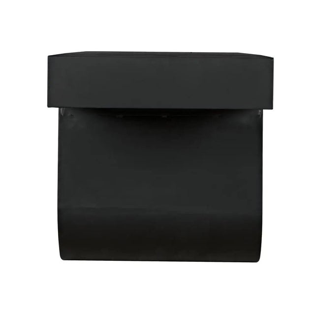 Not Yet Made - Made To Order Evora Coffee Table, Black Metal For Sale - Image 5 of 6