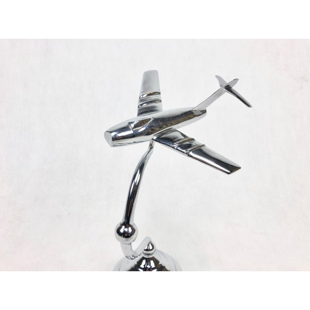 MiG15 LIM Plane Statuette, Poland, 1950s For Sale - Image 3 of 14