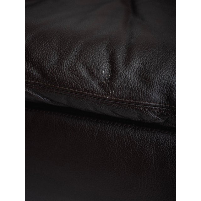 Leather "Confidential" Sofa by Alberto Rosselli for Saporiti For Sale - Image 12 of 17