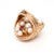 Vintage 14k Yellow Gold, Pearl, and Tourmaline Figural Easter Basket Charm For Sale - Image 11 of 17