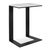 Contemporary Kenora White Marble Accent Table For Sale - Image 3 of 11