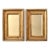 Antique 18th-Century French Giltwood Mirrors - a Pair For Sale
