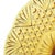 Art Deco Amber Cake Stand in Depression Glass For Sale - Image 8 of 16