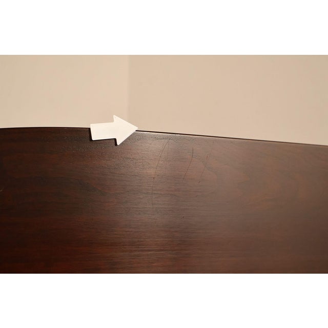 Statton King Size Carved Cherry Poster Bed For Sale - Image 13 of 18