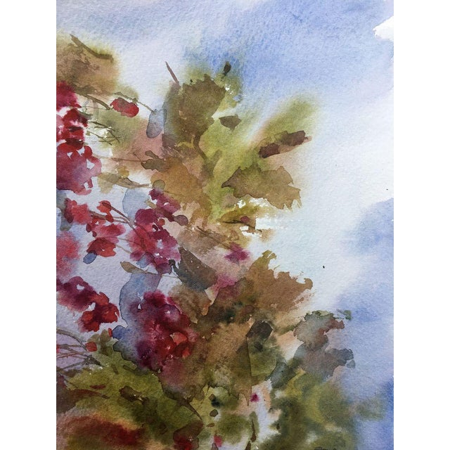 2010s Watercolor Painting Rowan Viktor Mikhailichenko For Sale - Image 5 of 7
