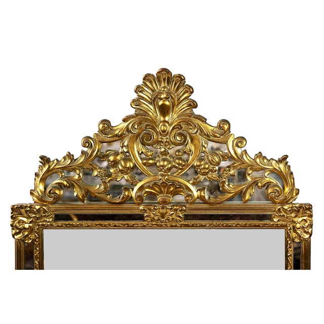 Vintage Italian Wall Mirror, 1980s For Sale - Image 3 of 5