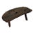 Early 19th Century Antique French Oak Milking Stool For Sale