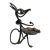 John Josten Wrought Iron Dog Candle Holder Sculpture For Sale