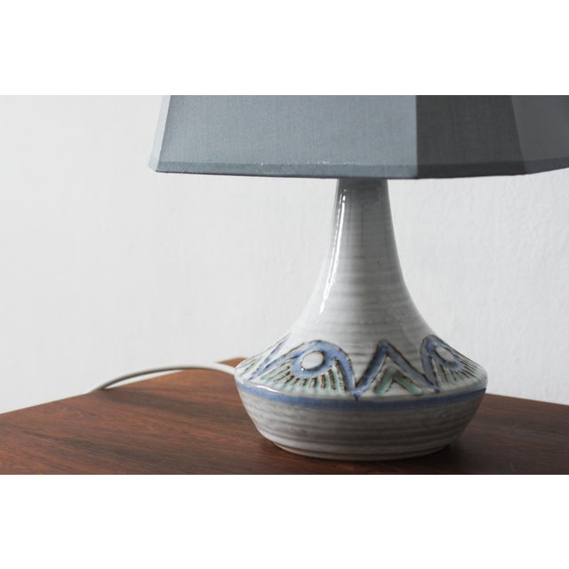 Ceramic Table Lamp from Søholm Stentøj, Denmark, 1960s For Sale - Image 4 of 7