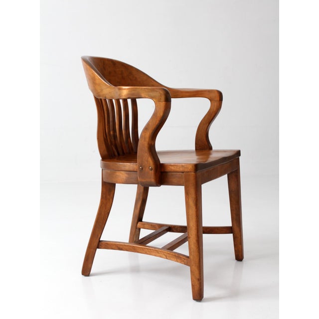 Early 20th Century Windsor Captain's Chair For Sale - Image 12 of 15