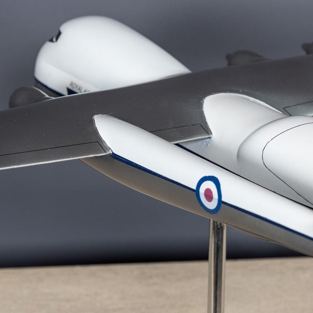 Gray Cast Model of the Armstrong Whitworth Argosy Xn 824 Transport Plane, 1960s For Sale - Image 8 of 18
