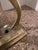 20th C. Mid-Century Modern Sculptural Solid Brass Shoe Shine Stand Footrest For Sale - Image 10 of 10