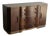 Vintage Art Deco Wavy Sideboard For Sale