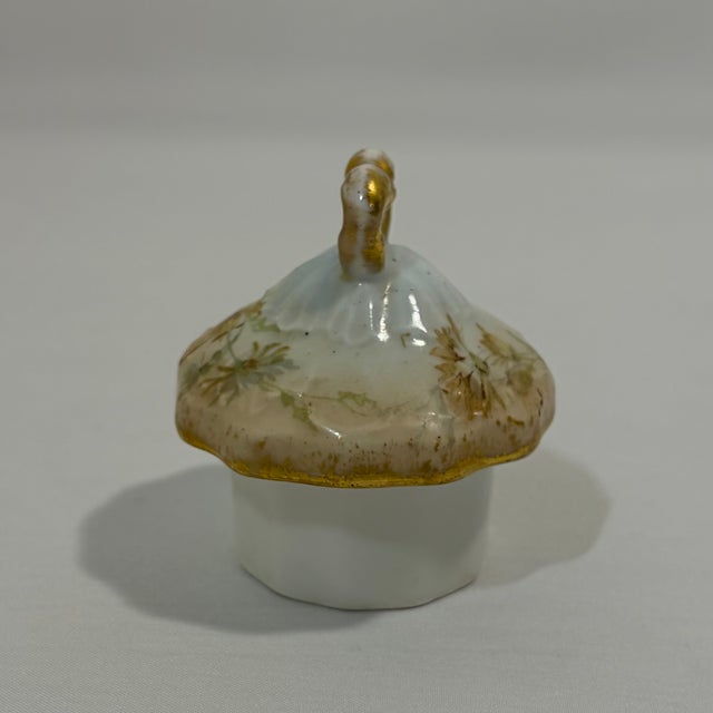 Antique L. Sazerat Limoges Floral Porcelain Tea Pot For Sale - Image 11 of 15