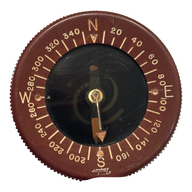 Ca 1943 Operational Ww2 B17 Pilot Liquid Filled Wrist Compass For Sale