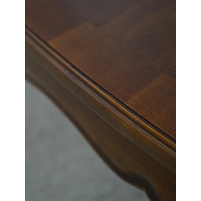 1970s French Louis XV Style Walnut Dining Room Table For Sale - Image 5 of 18