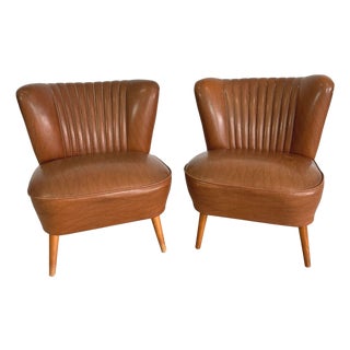 German Cocktail Chairs, a Pair For Sale