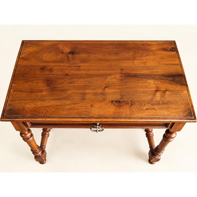 Vintage Walnut Desk, 1800s For Sale - Image 6 of 8