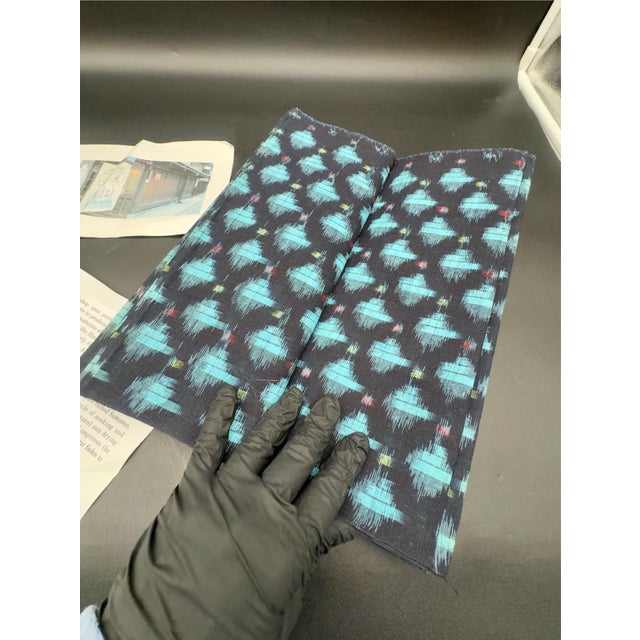 Textile Aizenkobo Indigo Dyers Workshop Textile, 13.6 Sq Yrds For Sale - Image 7 of 10
