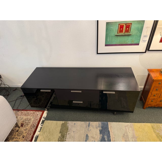 BdI Avion Series Lowboy Media Console For Sale - Image 4 of 12