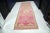 Turkish Vintage Pink Color Corridor Handmade Wool Runner For Sale - Image 3 of 11
