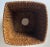 2000 - 2009 Brown Rattan Tissue Box Cover For Sale - Image 5 of 6