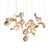 Brown Dune 16 Cluster Chandelier with Metallic Tone Shades from Moss Objects For Sale - Image 8 of 8