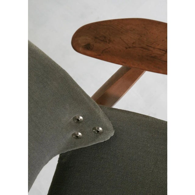 Vintage Early Shell Lupina Armchair by Niko Kralj For Sale - Image 11 of 12