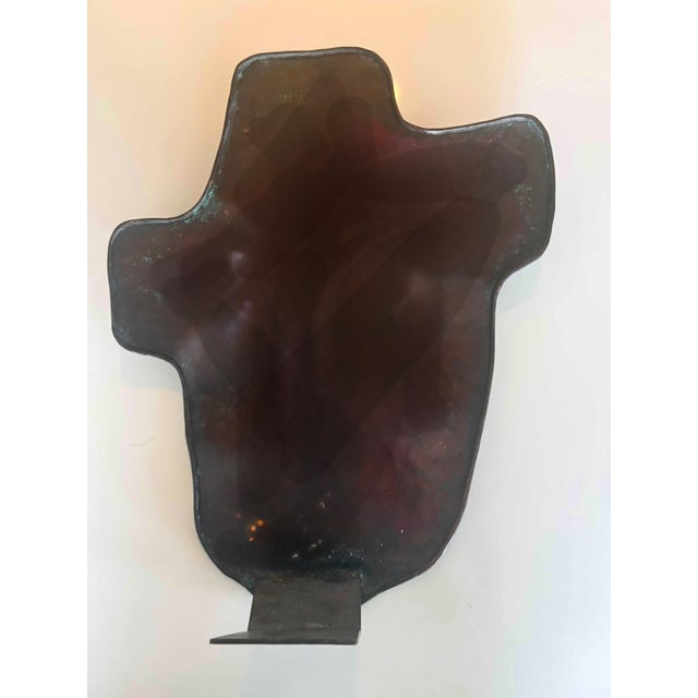 Brown Robert Kuo Metal Torso Woman, Repousse For Sale - Image 8 of 8