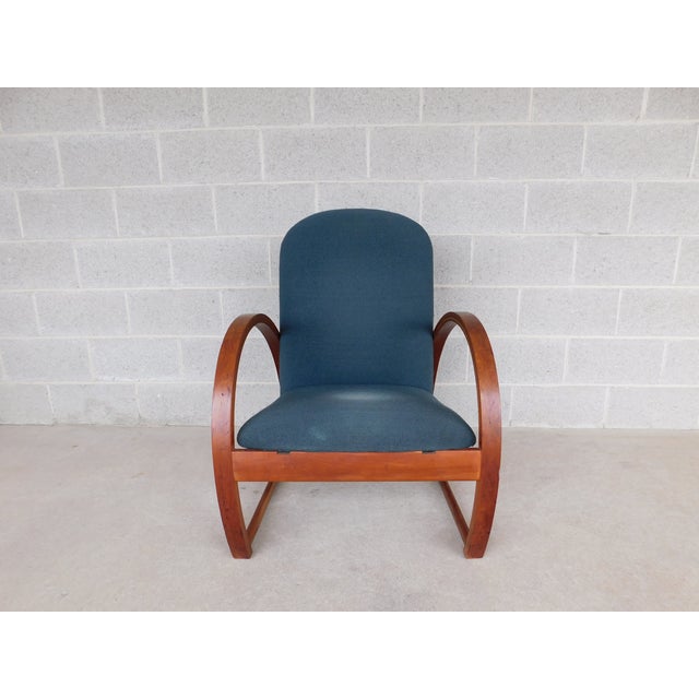 Late 20th Century Post Modern Peter Danko Lazy Spiral Chair For Sale - Image 5 of 9