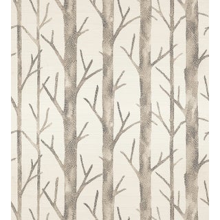 The House of Scalamandré Everett Silk Wallcovering, Bark For Sale