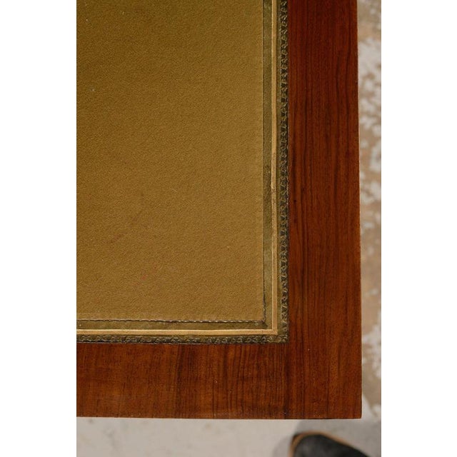 Aesthetic Movement Architectural Figured Mahogany Console / Card Table from William Walker & Sons, London, 1870s For Sale - Image 6 of 10