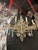 1940s French Silver Leaf and Crystal Chandelier 12 Lights For Sale In New York - Image 6 of 9