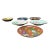 Antique Chinese Brass and Enamel Trinket Dish Set, 1890-1919, Set of 6 For Sale - Image 4 of 7