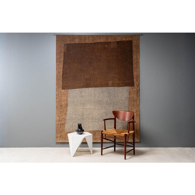 Large French Abstract Expressionist Wall Hanging For Sale - Image 13 of 16