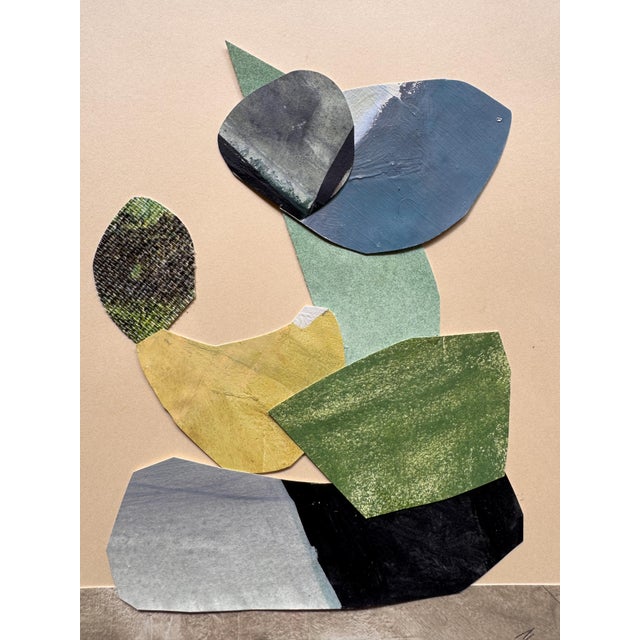 "Magic Still Exists 3" Original Mixed-Media Collage on Paper by Zac Woodiel For Sale - Image 4 of 8