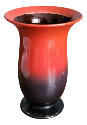 Art Deco Vase from Verrerie Saint Prex, Switzerland, 1930s