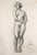 Vintage Art Deco Charcoal Female Nude Figure Study by Illustrator William B Pattengill 1934 For Sale - Image 4 of 7