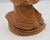 Wood Vintage Guanyin the Bodhisattva of Compassion Hand Carved Wood Statue Figure For Sale - Image 7 of 10