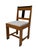 Magnificent and ultra rare Art Deco Modernist side chair. Design by Jan Brunott. Striking Dutch design from the 1920s....