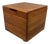 Teak Side Table and Storage Box on Wheels from Salin Mobler, 1960s For Sale