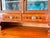 Wood 18th Century Inlaid and Carved Cherrywood Vitrine Buffet, 1790s, Set of 2 For Sale - Image 7 of 18