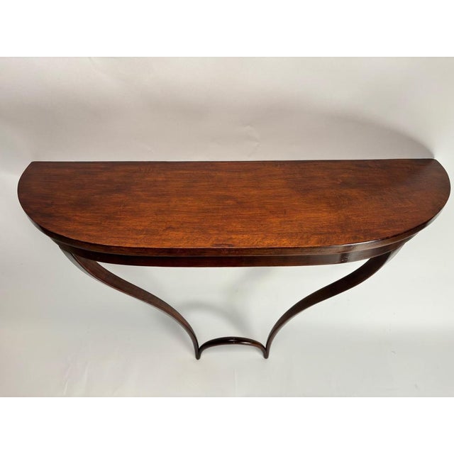 1940s Mid-Century Wooden Hanging Console attributed to Carlo Enrico Rava, Italy, 1940s For Sale - Image 5 of 14