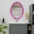 Queen Ann Mirror - Glossy Hot Pink For Sale In Chicago - Image 6 of 9