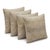 Mid-Century Modern Turkish Wool Kilim Pillow Cover 24'' X 24'' - Set of Four For Sale - Image 3 of 4
