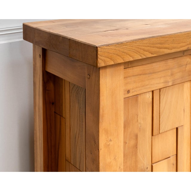 Vintage Sideboard in Elm, 1970 For Sale - Image 4 of 10