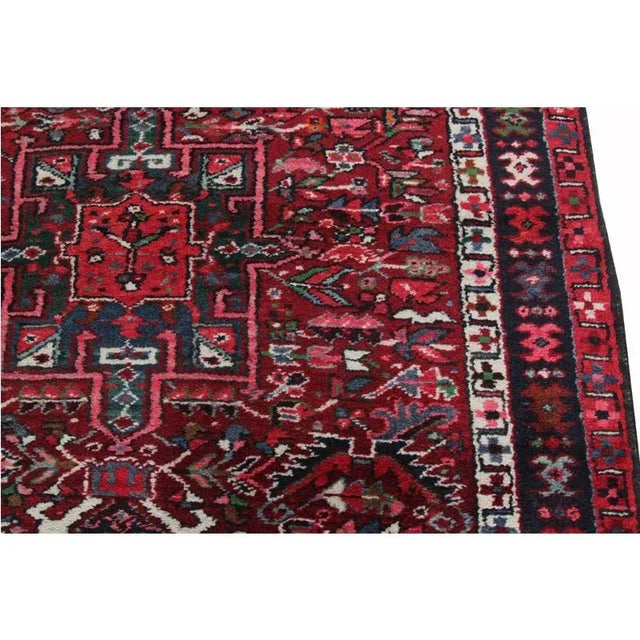 1930s Old Persian Karajeh Runner Rug 3’8″ X 10’1″ For Sale - Image 9 of 10