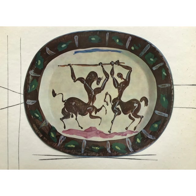 Artist: Pablo Picasso Country: Spain Title: Ceramics by Picasso 3 Medium: Offset Lithograph Marks: Not signed, not...