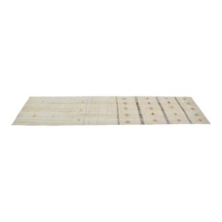 1960s Vintage Original Hemp Runner Rug For Sale