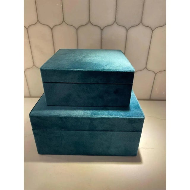 Modern Transitional Style Decorative Box- A Pair For Sale - Image 10 of 10